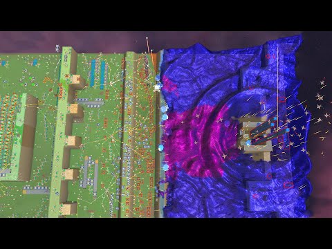 The Castle is Falling!, by Ytte | Creeper World 4 Colonies #1016