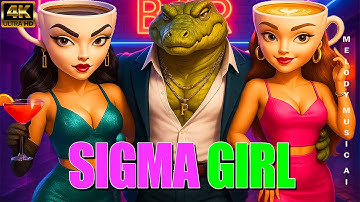 SIGMA GIRL X BRAINROT: Ballerina Cappuccina x Bombardilo Crocodilo x Espresso Signora | MUSIC REMIX