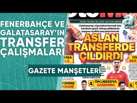 Galatasaray Transferde Çıldırdı | Fenerbahçe'nin Rüya Takımı Yükleniyor... / A Spor