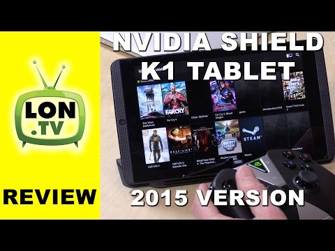 NVIDIA SHIELD Tablet K1 Review - New for 2015 - PC Streaming, Controller, Twitch and more