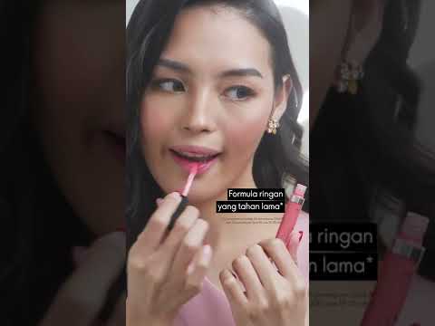 Video: Oriflame Giordani Gold Lip Lacquer Natural Pink Review, Swatch
