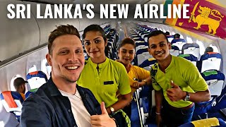 CABIN CREW IN TSHIRTS  SRI LANKA'S NEW AIRLINE!