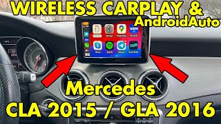 Wireless CarPlay and AndroidAuto Mercedes CLA 2015/ GLA 2016