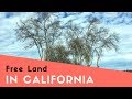 Free Land in California
