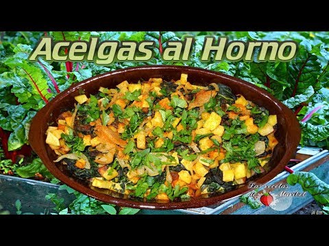 Acelgas al Horno | Acelgas con Patatas y Huevo - YouTube