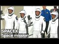SpaceX launches four-astronaut team on NASA space mission