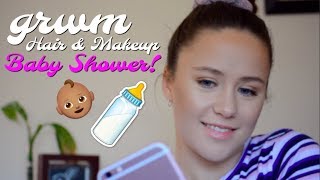 GRWM Hair \& Makeup! Best Friend's Baby Shower!