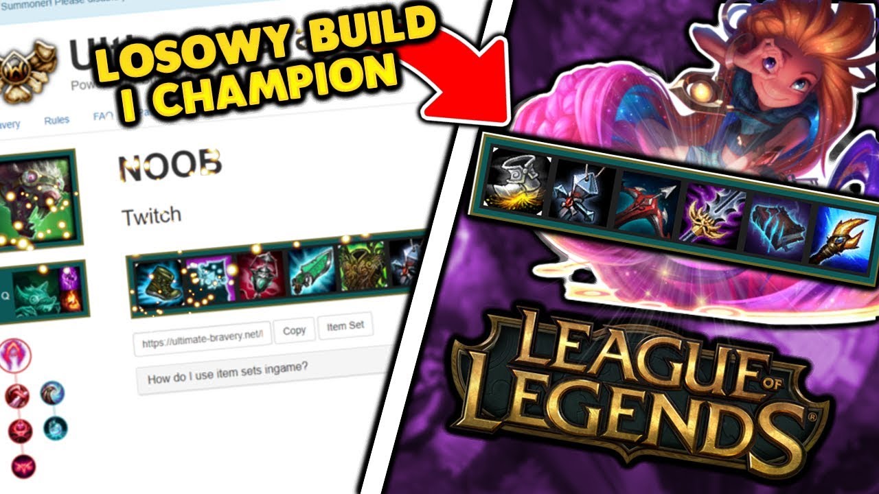 Strona Do Losowania Postaci W Lolu KONIEC?! - LOSOWE BUILDY i POSTACIE w lolu - YouTube