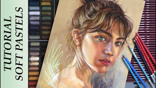 Pastel Portrait - step by step | 파스텔 초상화