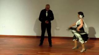 Video thumbnail of "PASODOBLE " EL GATO MONTES" BAILA PAQUI Y GUMER"