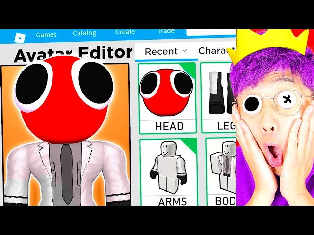 Red Rainbow Friends  Roblox Item - Rolimon's