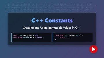 C++ Constants: Master Immutable Values for Efficient Coding!