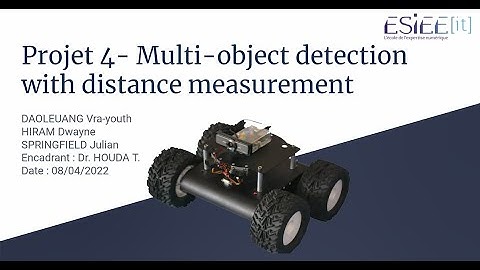 Project_4: Multi-object detection with distance measurement