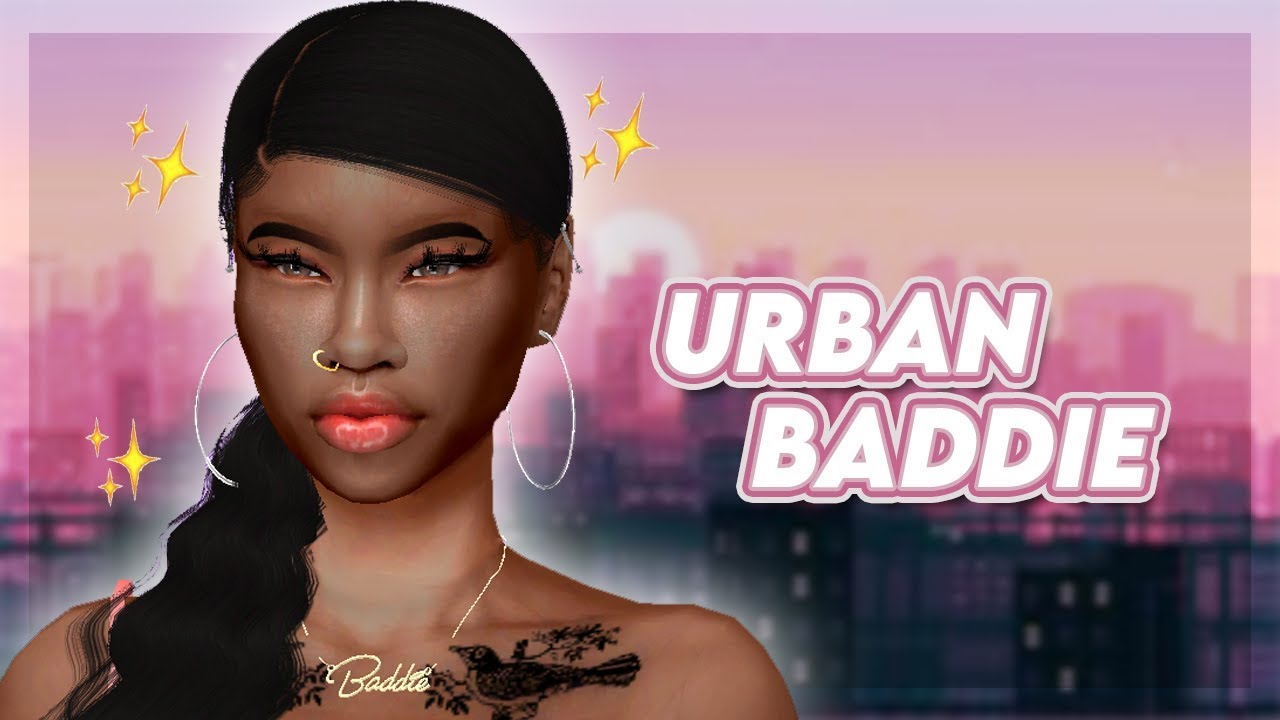 Urban Baddie Wcc List The Sims 4 Cas Youtube