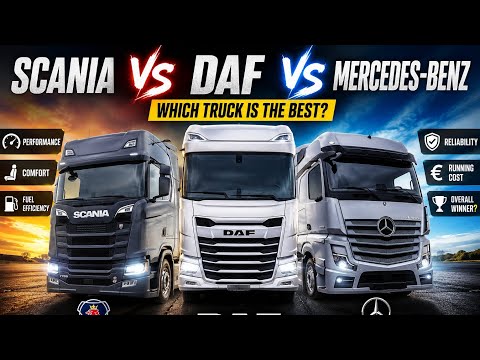 Scania VS DAF VS Actors which truck is the best