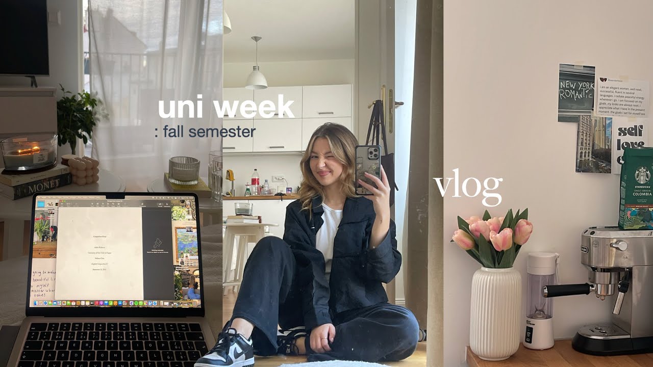 TÝDENNÍ VLOG🍂☕️: podzimní nákupy oblečení, skořicová rolka & úklid bytu