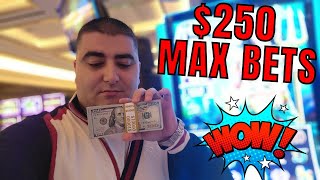 After Losing On Slot I Did $250 Max Bets On Video Poker \& Won THIS