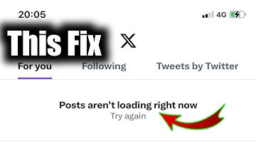 fix Is X down || Posts aren
