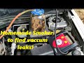 Homemade smoke tester to finding vacuum leaks in your car