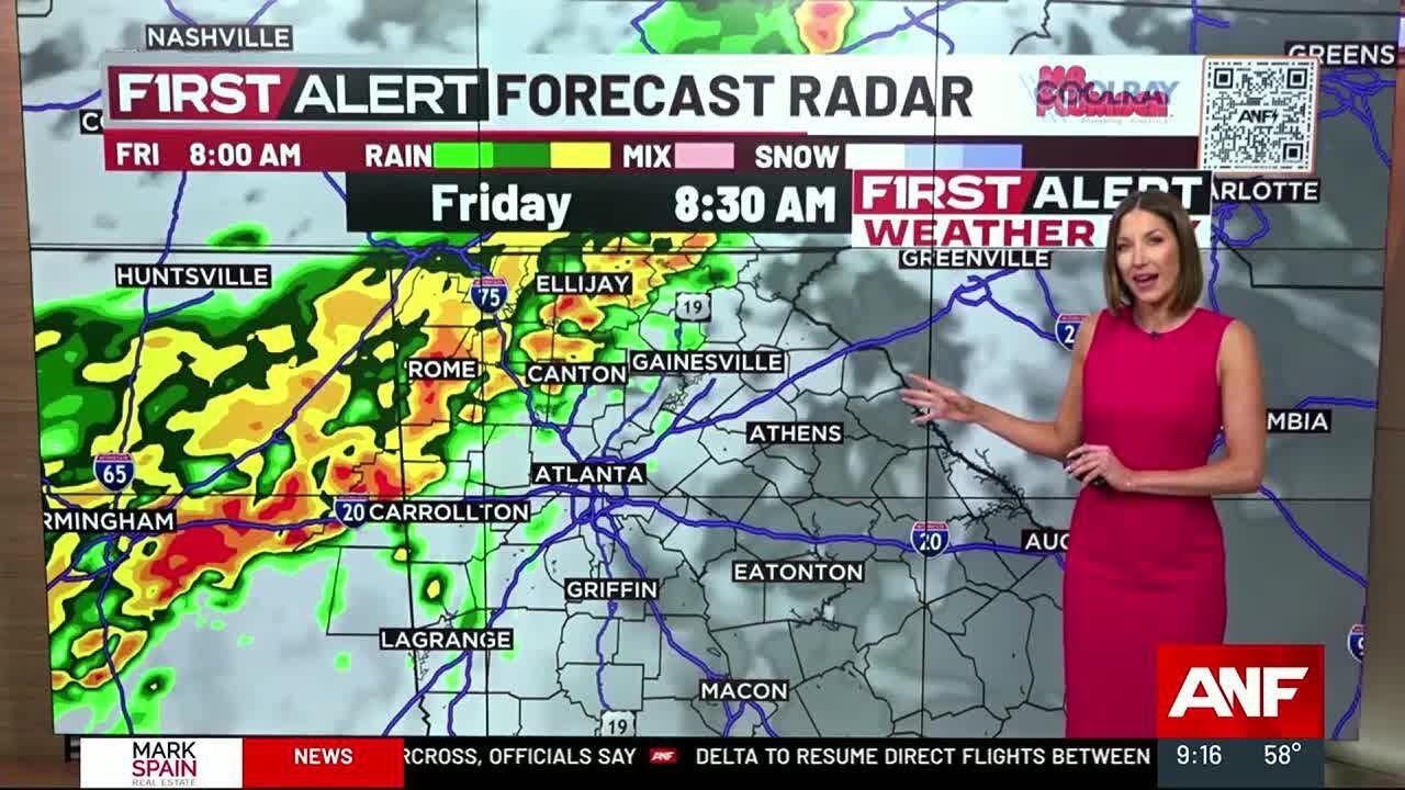 First Alert Forecast: Near-record warmth today, rain and storms Friday ...