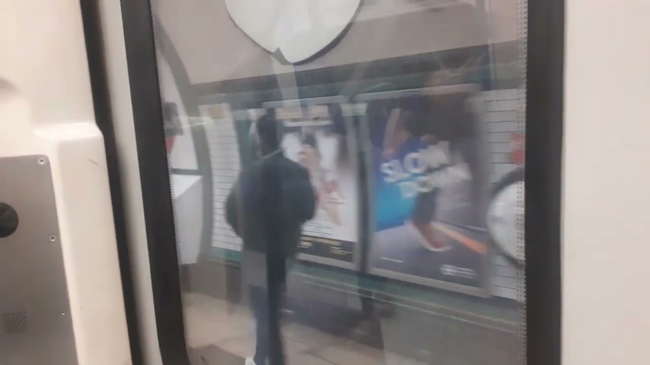 Short Journey on the Northern Line - Colliers Wood Underground Station - Morden Underground Station.