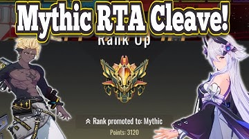 Cleaved With 80% Winrate To RTA Mythic! - Etheria Restart