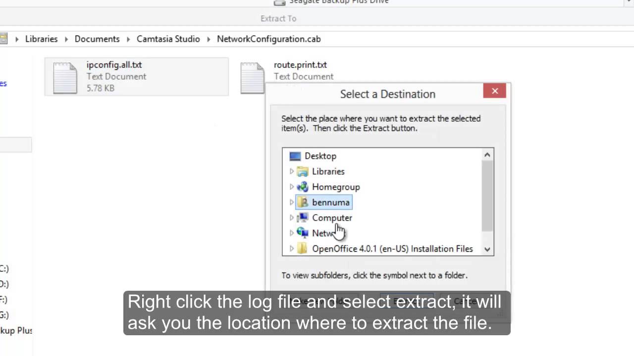 How To Extract Compressed Files From The Cabinet File Cab