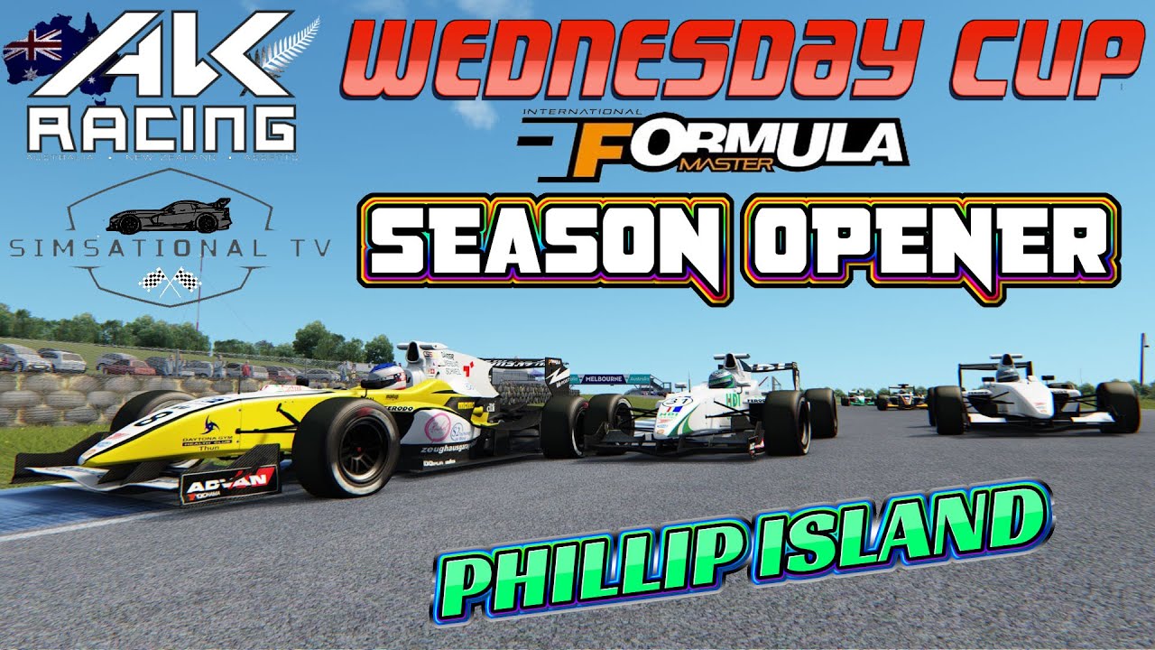 AK RACING - WEDNESDAY CUP - S14 R1 - PHILLIP ISLAND - YouTube