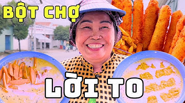 Hướng dẫn PHA BỘT CHỢ làm chuối chiên để 3 ngày vẫn giòn rụm vốn ít lời nhiều rất đơn giản