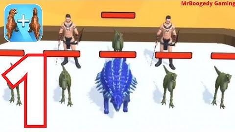 Merge Master- Dinosaur Fusion (Level 1 to 11) Gameplay Walkthrough-1 (Android,iOS)