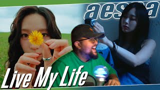 aespa 'Live My Life' Universe REACTION | MY FAVORITE ONE 🥹