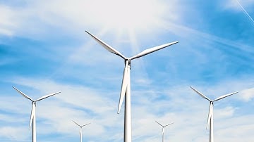 Wind Turbines Motion Graphics
