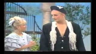 Boy George on ITV Kids Show &#39;Splash&#39; 1987