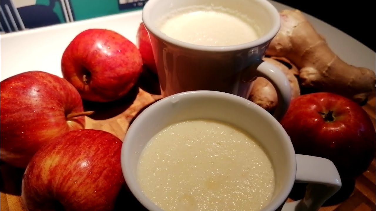 Apple & Ginger Shot// Natural Home Remedy YouTube
