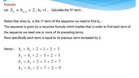 Explicit formula Vs Recursive formula