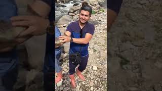Ahmet iractan selamları kırmızı benekli alabalik avından aldik