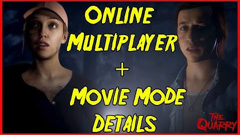 The Quarry Reveals New Movie Mode And Multiplayer Details ! #thequarry