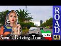 Driving iran mazandaran tour 4k scenic driving of north iran 2022