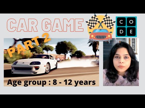 Free Game coding for kids | Create a complete Car racing game | Sprite Lab | Code.org