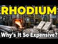 Why Is Rhodium So Expensive? THE WORLD’S RAREST PRECIOUS METAL EXPLAINED