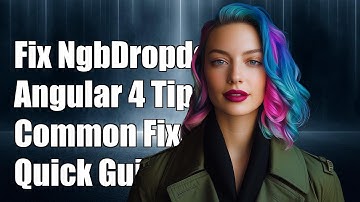 Fixing ng-bootstrap NgbDropdown Not Working in Angular 4: Common Solutions