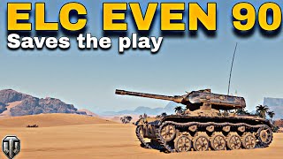 ELC Even 90 | A close battle until the end | 3.5K Damage | 5 Kills | WoT Best Replays 