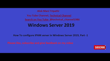 How to configure IPAM in Windows Server 2019 step by step in Hindi and English Part-1
