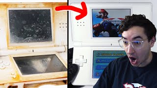 Reaction to Satisfying Video Game Console and Accessory Restorations by Odd Tinkering