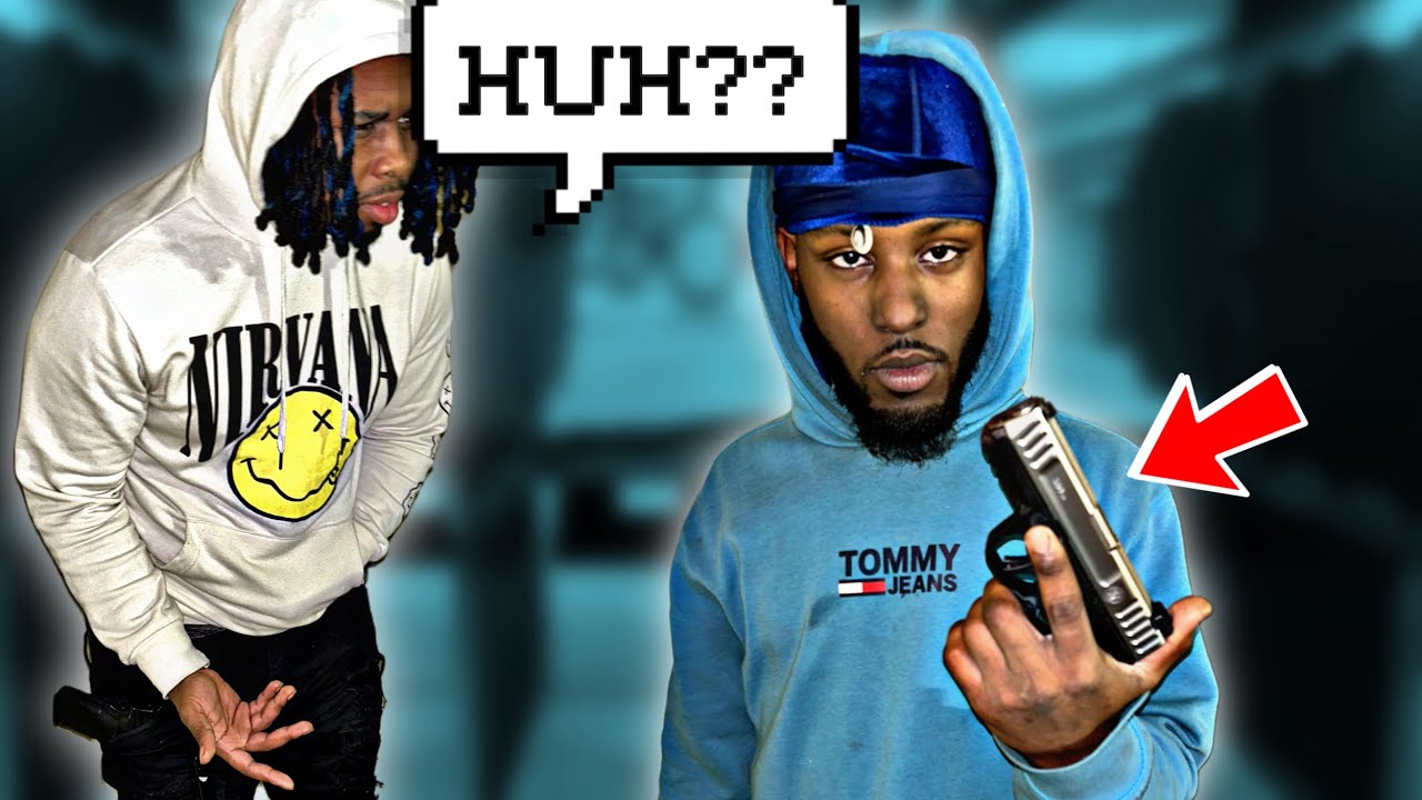 HE SAID HIS S&W SD9 IS BETTER THAN MY GLOCK 45 👀🔫