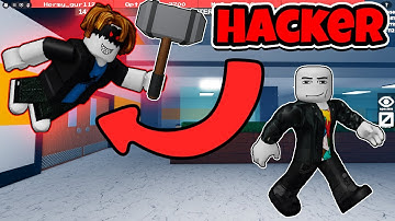 Playing as a NOOB Against a HACKER in Flee the Facility!!!