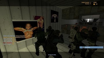 Counter Strike Source Zombie Escape mod online gameplay on Stargate Escape map