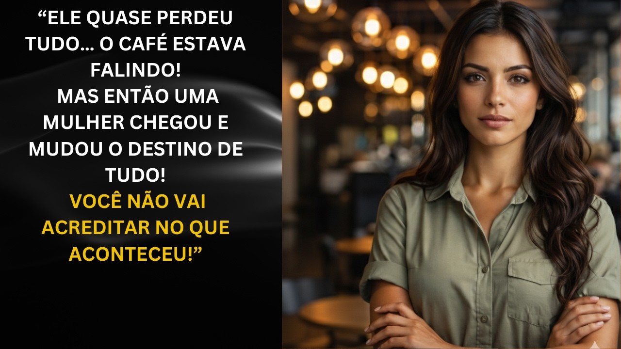 Ele Quase Perdeu Tudo… Mas Uma Mulher Mudou o Destino do Café