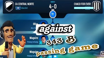BEST OSM TACTICS 2025  ::  Beat 343 B Pass Game Sistem