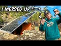 Upgrading our diy offgrid power system immediately broken